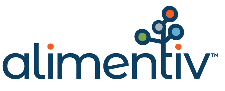 Alimentiv logo, colours, Life Science Marketing